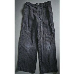 * HARTSTRINGS Black Chinos Pants Boys Size 6 Adjustable Waist